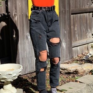 CottonOn High 90’s black jeans